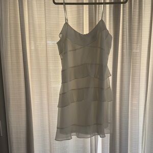 Lulu's Cream Layered Dress